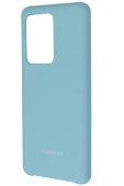 Silicone Case for Samsung S20 Ultra Light Blue