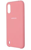 Silicone case for Samsung  A01 Pink 12