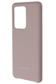 Silicone Case for Samsung S20 Ultra Pink Sand