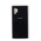 Silicone case for Samsung Note 10+ (Full Protection) Black