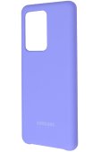 Silicone Case for Samsung S20 Ultra Elegant Purple