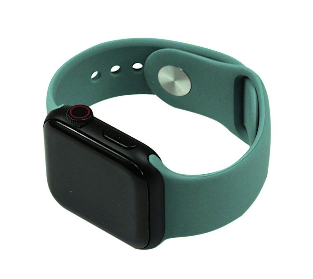 Silicone Watch Band for for Apple Watch 42/44mm S/M Pine Green
