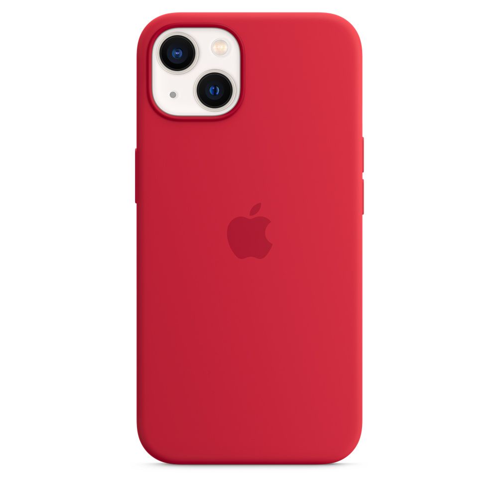 Apple Silicone Case 1:1 for iPhone 13 with MagSafe Red