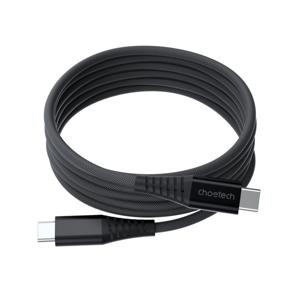 Choetech PD3.1 240W USB-C to USB-C 1.2M Magnet Cable¶ Black