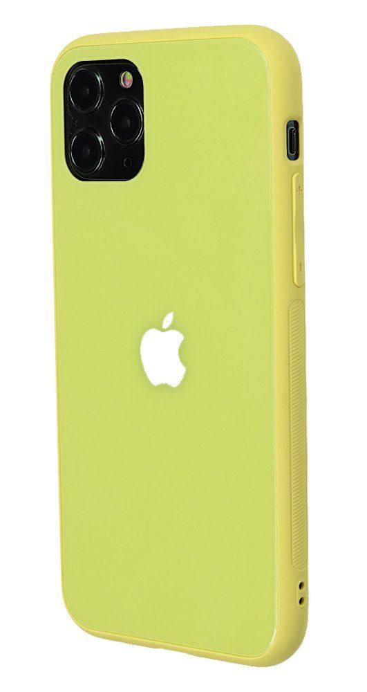 Glass+TPU Case for iPhone 11 Pro Yellow