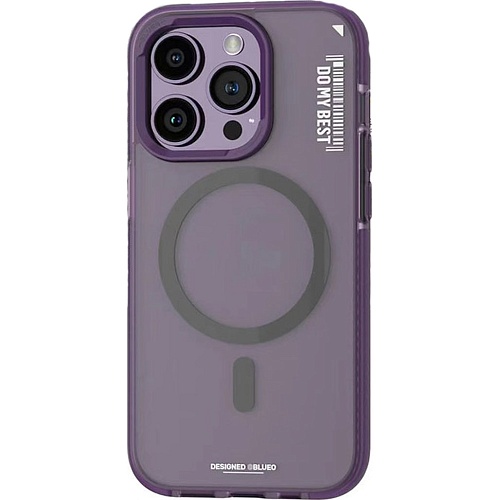 Blueo Dual Color Phone Case for iPhone 14 Pro Purple