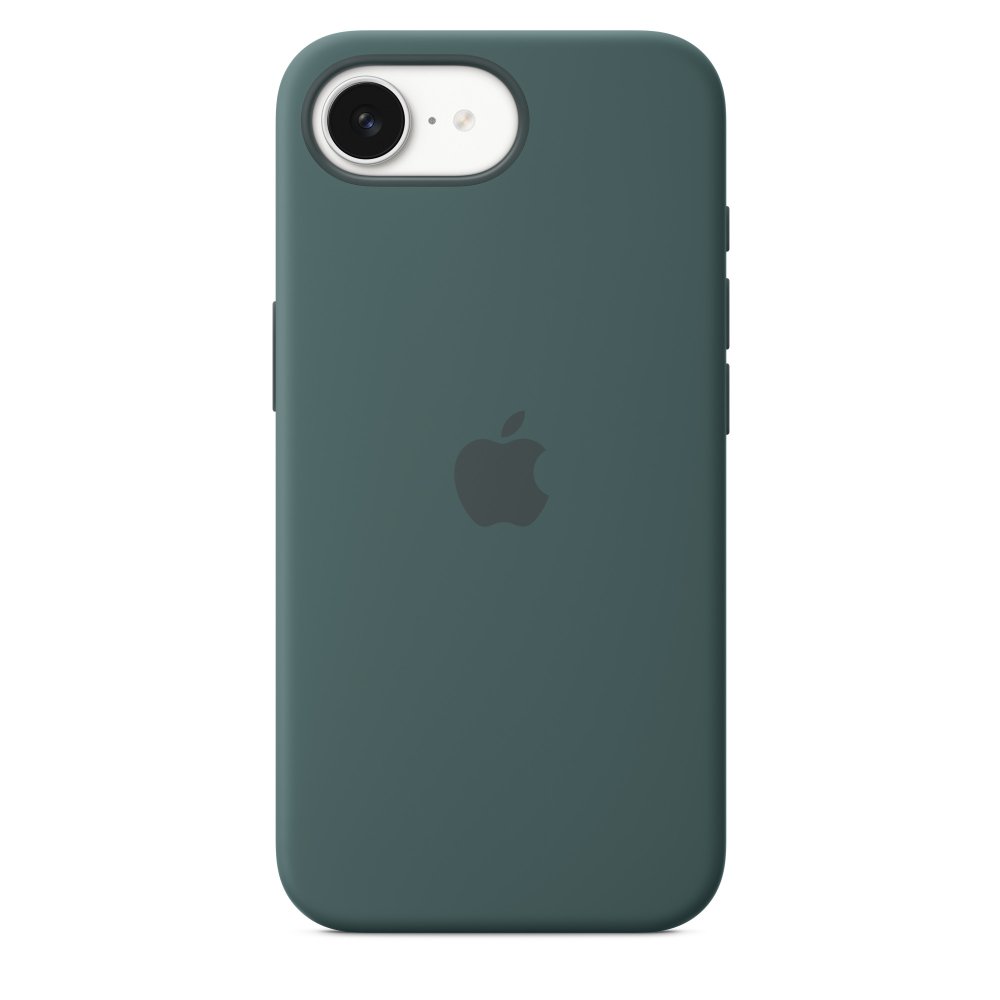 Apple Silicone Case 1:1 for iPhone 16e Lake Green