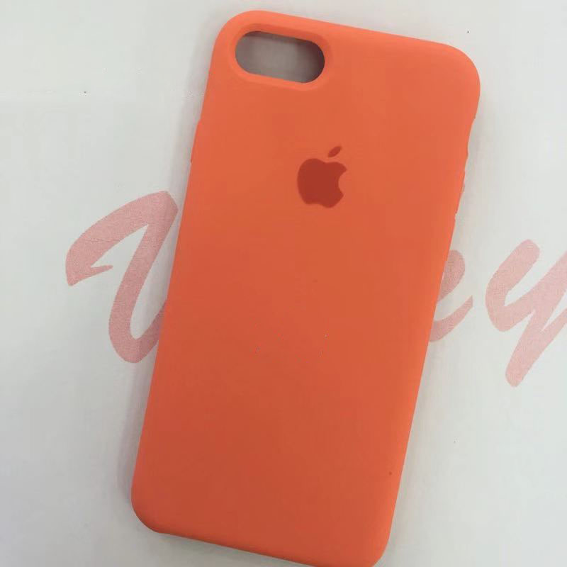 Apple Silicone Case HC for iPhone Xr Apricot Orange 2