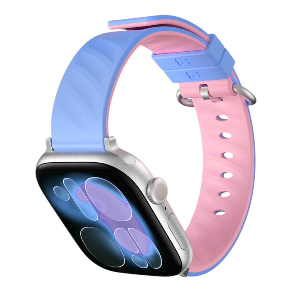Blueo Lolipop Silicone Band for Apple Watch 42/44/45/46/49 mm Pink Purple