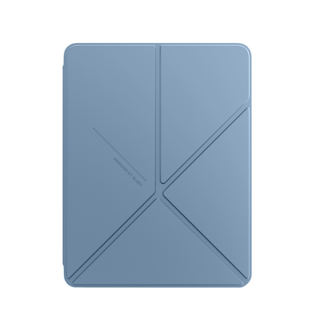 Blueo PC Case with Protective Shelter for iPad Pro 13'' (2024) Blue