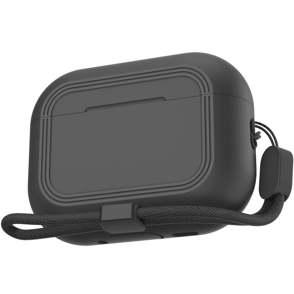 AhaStyle SoftGrip Silicone Case for Airpods Pro 3 Black