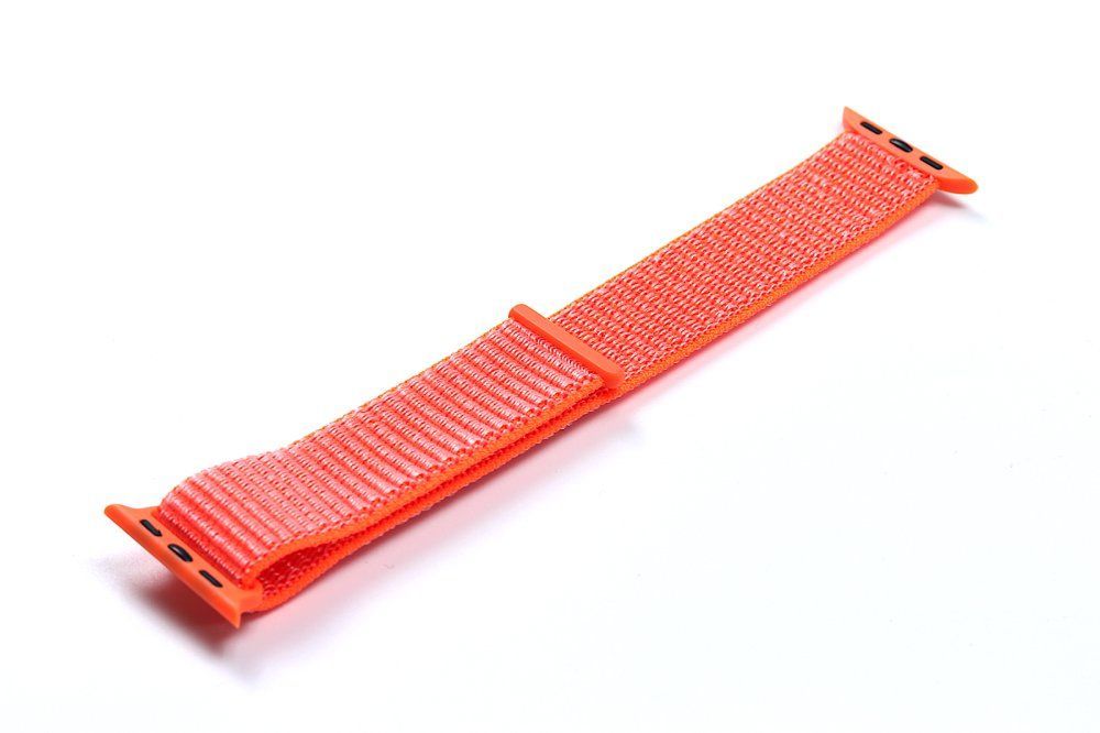 Nylon Sport Loop for Apple Watch 42mm Spicy Orange