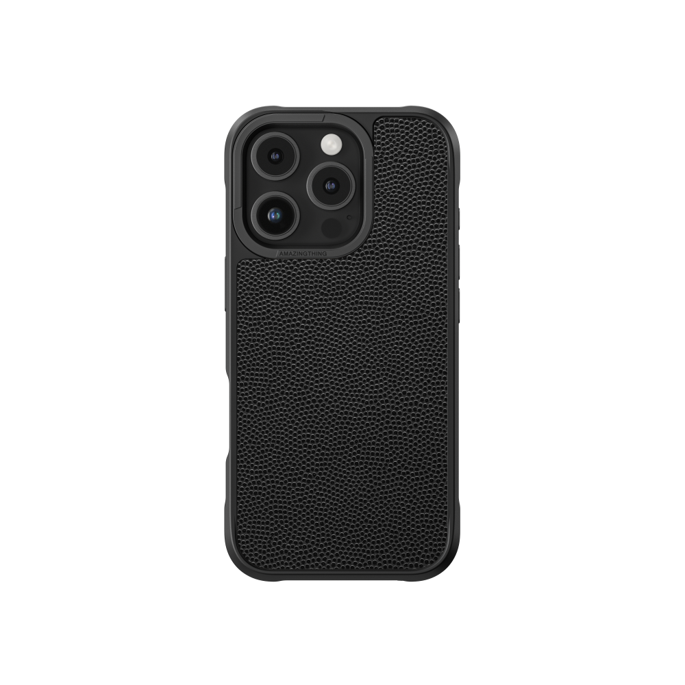 AmazingThing Glamour Case for iPhone 16 Pro with MagSafe Black