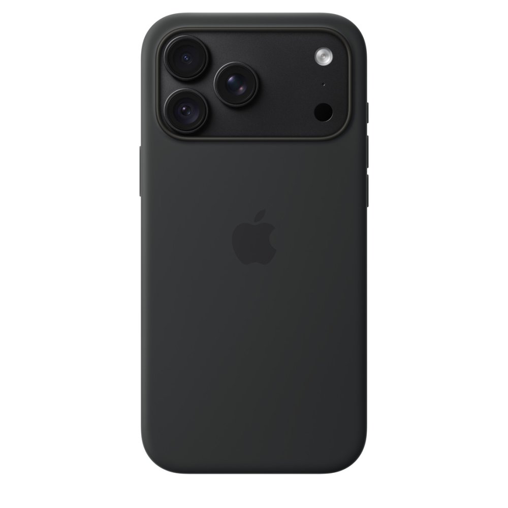 Apple Silicone Case 1:1 for 18 Pro with MagSafe Black