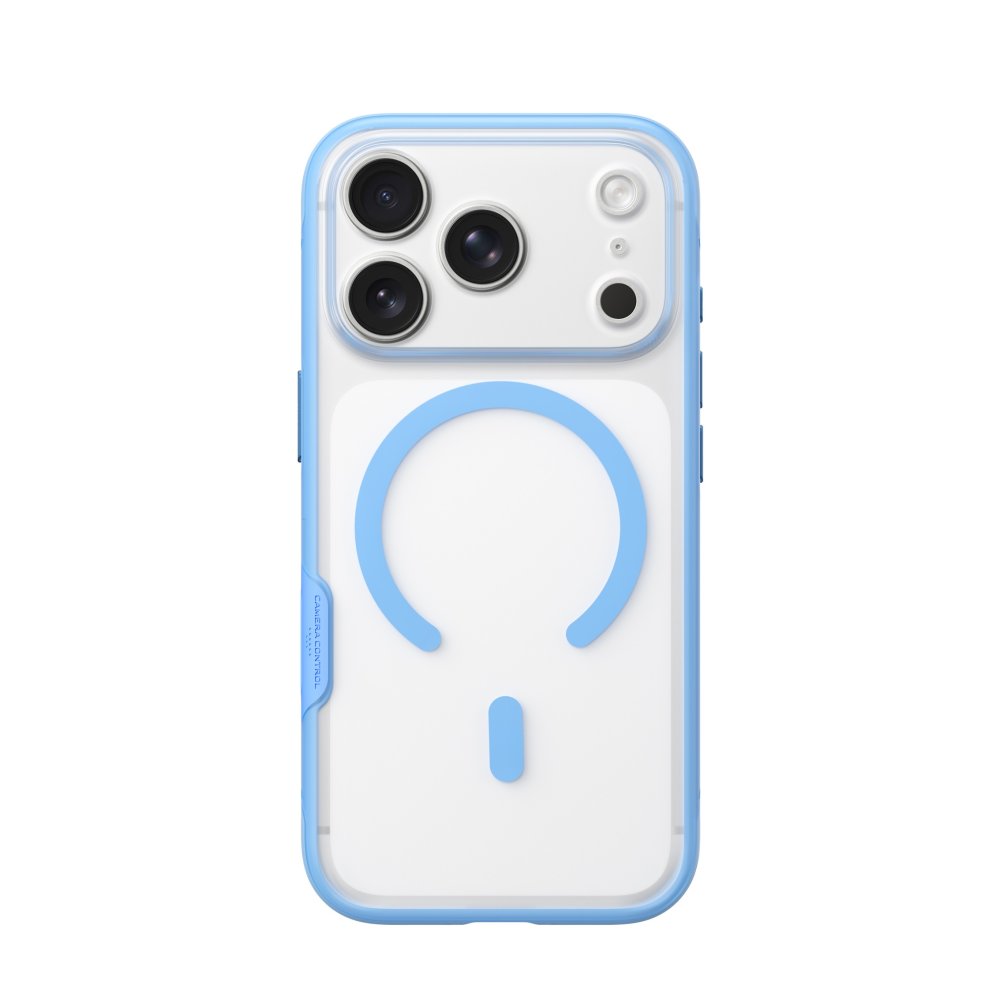 Blueo Babyfee Skin-friendly Case with MagSafe for iPhone 18 Pro/17 Pro Ice Blue