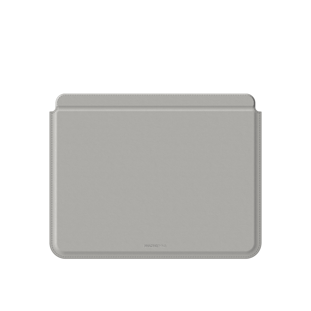 AmazingThing Matte Pro Mag Sleeve with Pocket for Macbook 16’’ Grey