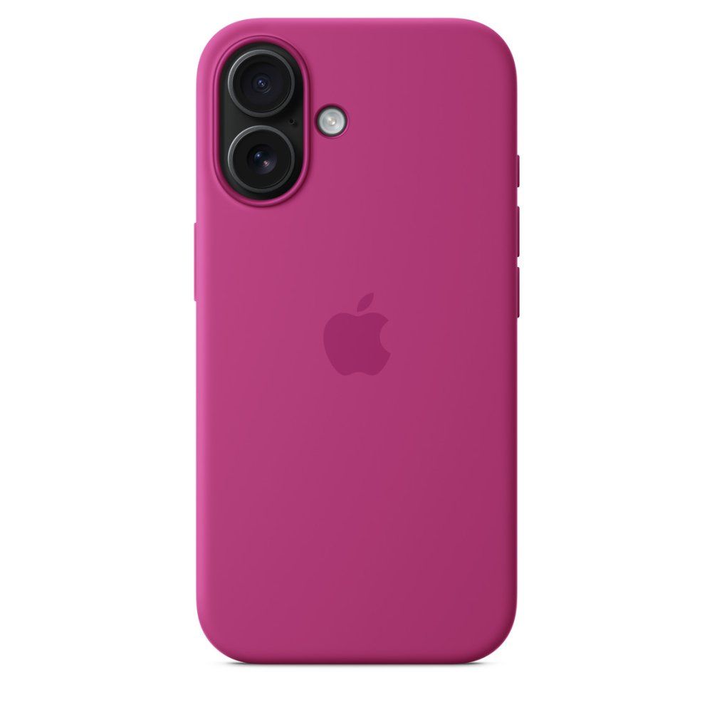 Apple Silicone Case 1:1 for iPhone 16 Fuchsia
