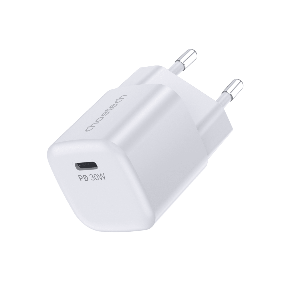 Choetech GaN PD 30W USB-C Wall Charger White