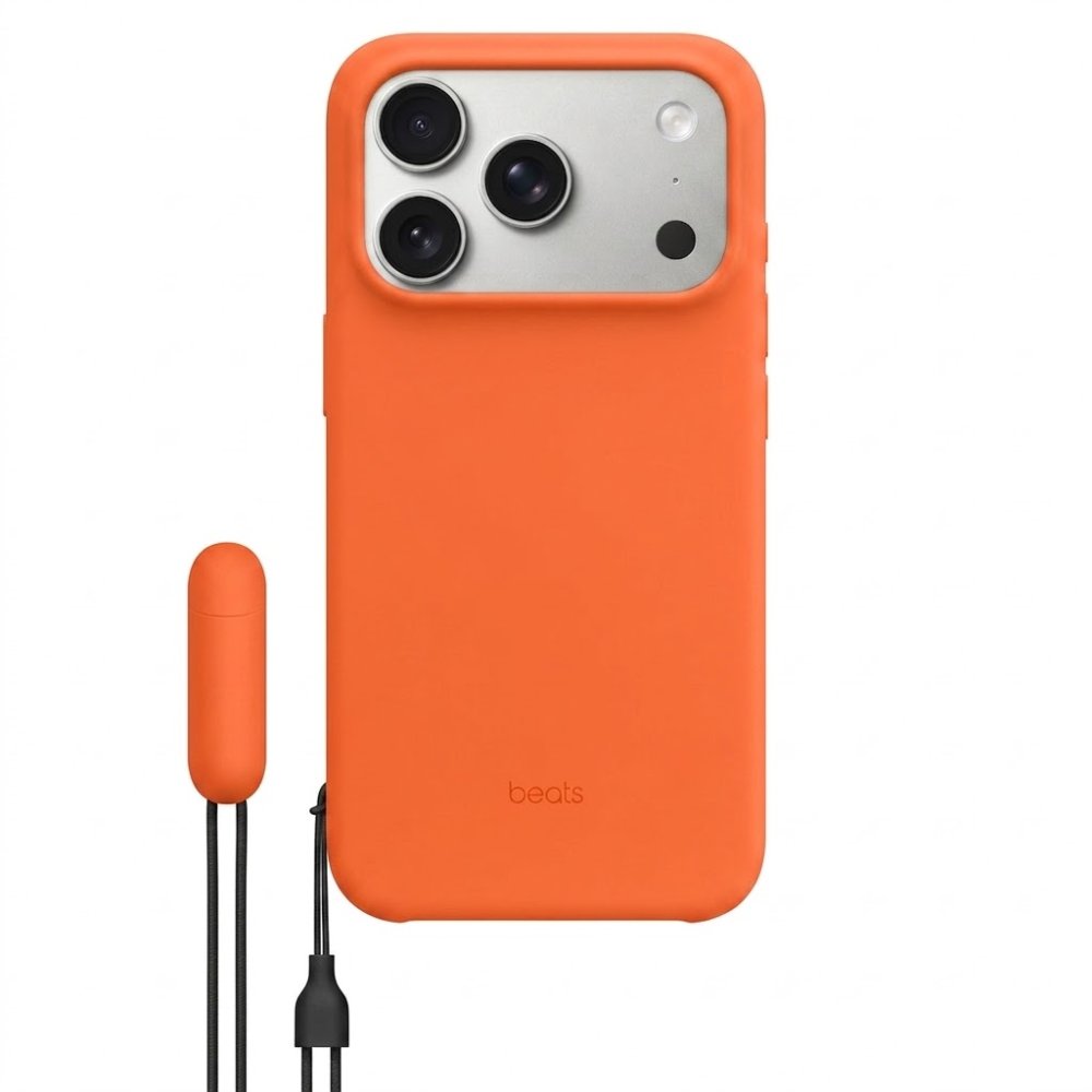 Beats iPhone 17 Pro Case with MagSafe and Camera Control with Kickstand Orange