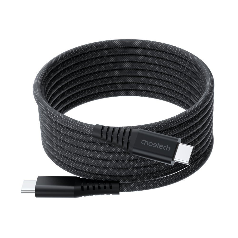 Choetech PD100W USB-C to USB-C 1.8M Magnet Cable¶ Black