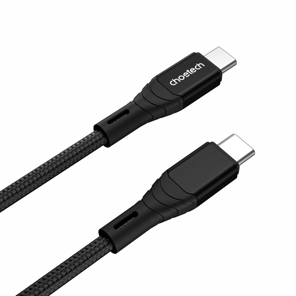Choetech USB-C PD 100W Nylon Cable (1m) Black