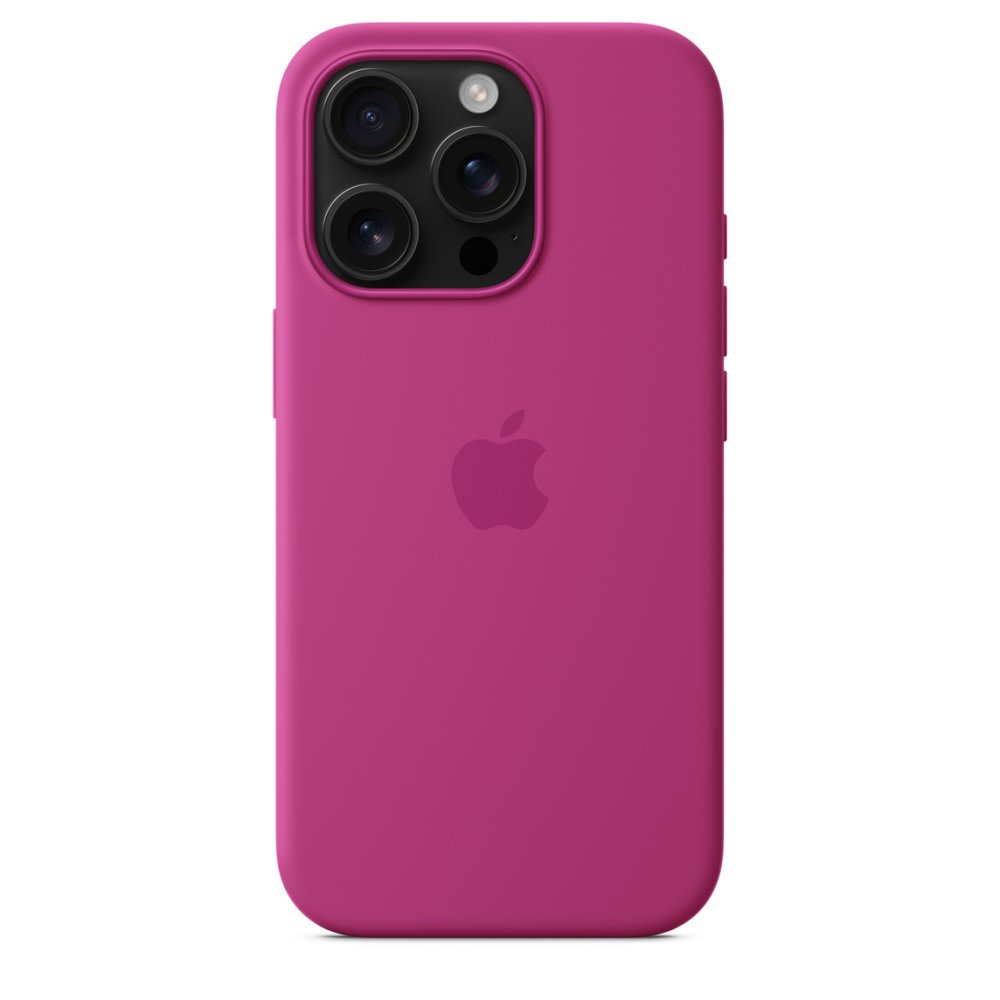 Apple Silicone Case 1:1 for iPhone 16 Pro Fuchsia