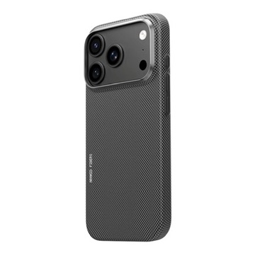 Blueo Slim Aramid Case for iPhone 18 Pro/17 Pro with MagSafe Black/Grey