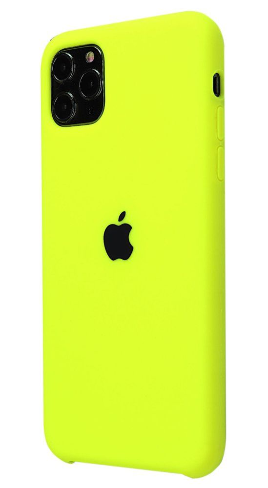 Apple Silicone Case HC for iPhone Xs Fluorescence Yellow 66