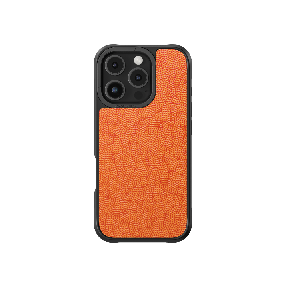 AmazingThing Glamour Case for iPhone 16 Pro with MagSafe Tangerine