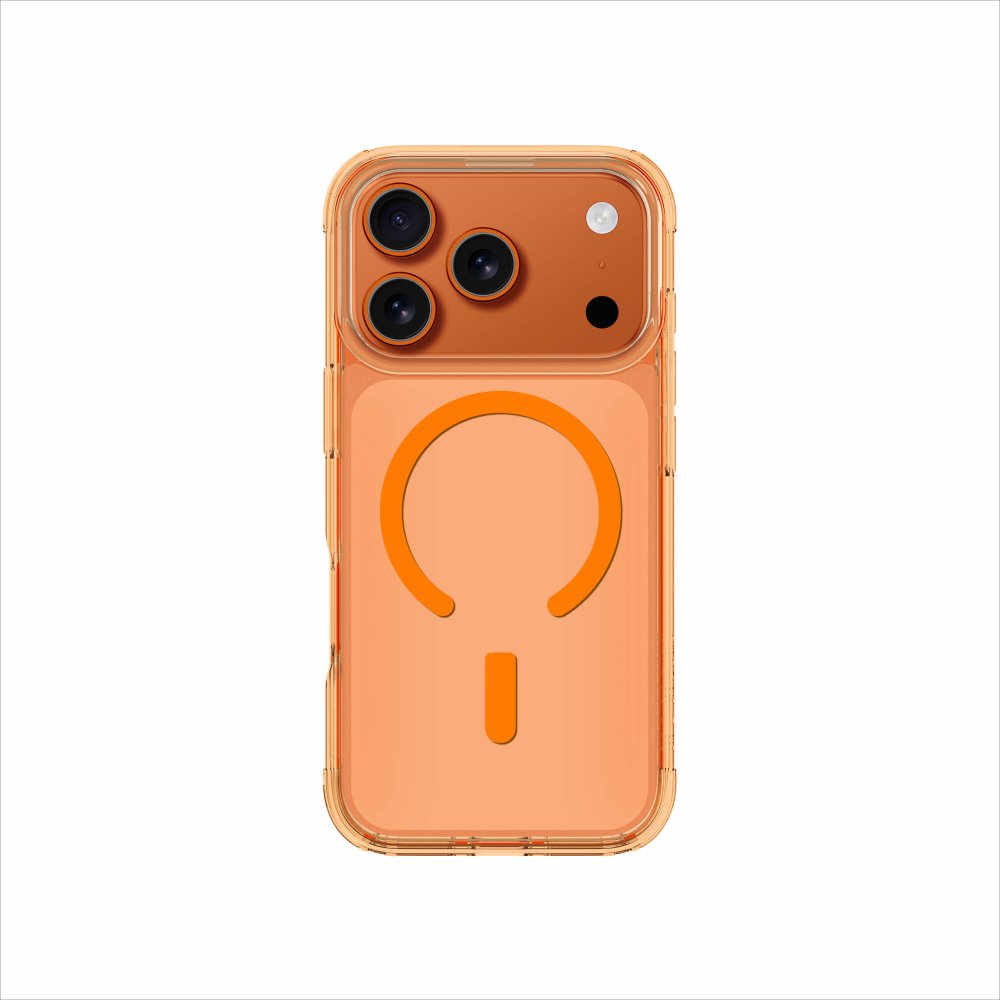 AmazingThing Minimal Case for iPhone 17 Pro with MagSafe Orange