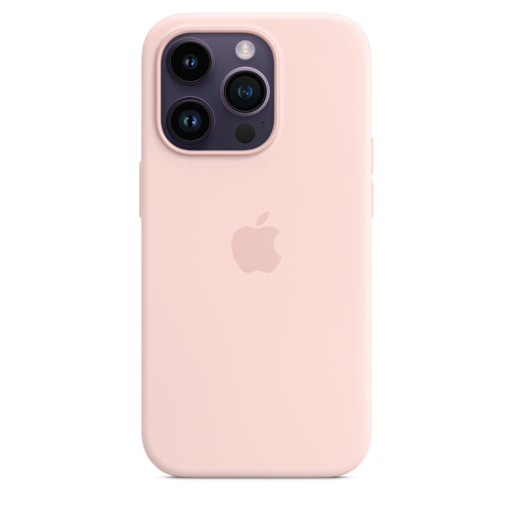 Apple Silicone Case 1:1 for iPhone 14 Plus Chalk Pink