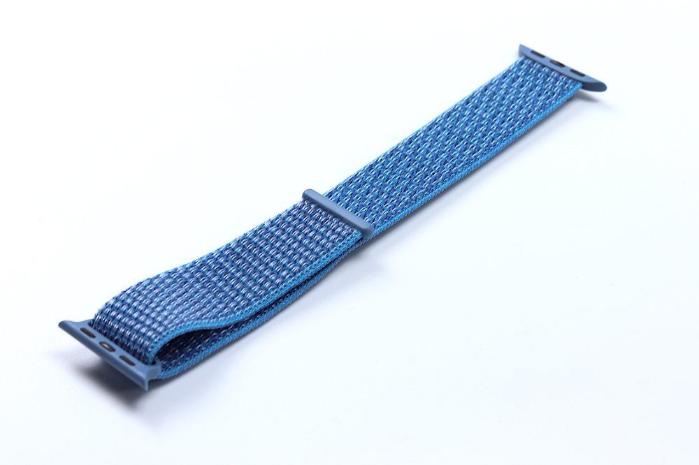 Nylon Sport Loop Band for Apple Watch 42/44 mm Cape Blue