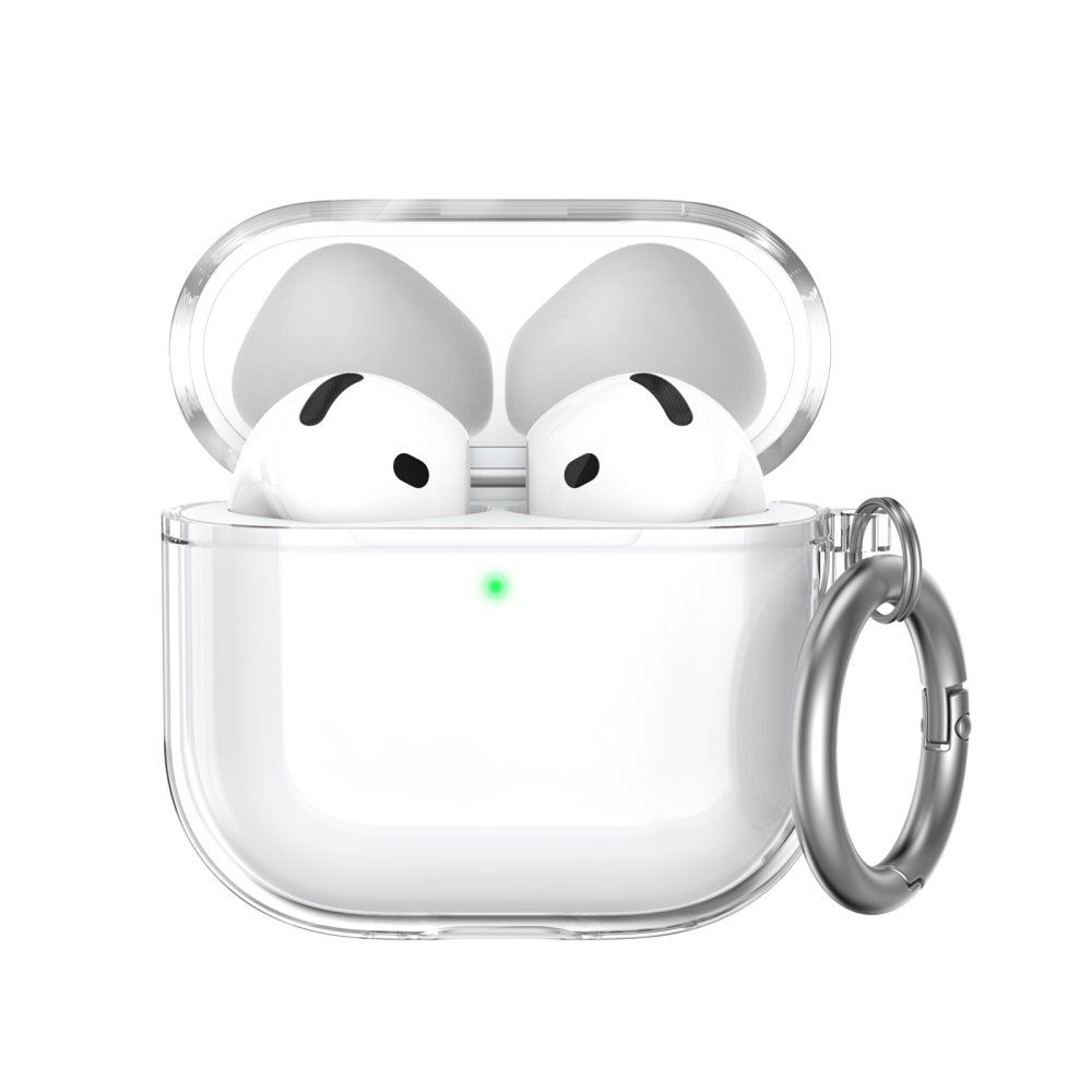 AhaStyle Transparent TPU Case for Airpods 4 Clear