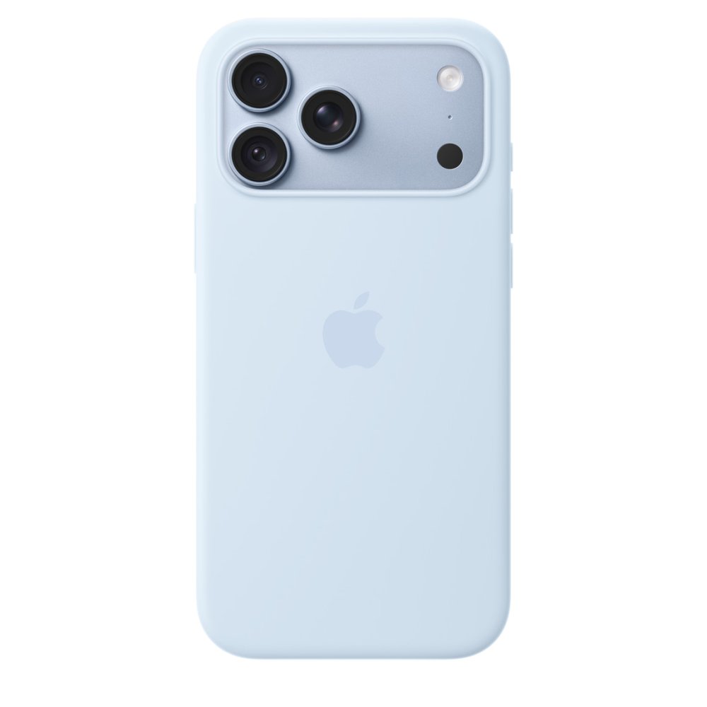 Apple Silicone Case 1:1 for 18 Pro with MagSafe Crisp Blue