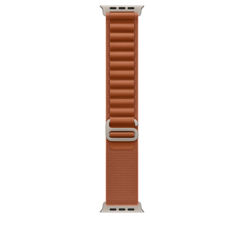 Alpine Loop for Apple Watch 42/44/45/46/49 mm Terra Cotta (Silver buckle)