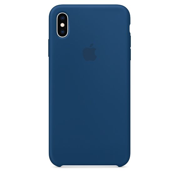 Apple Silicone case 1:1 for iPhone Xs Max Blue Horizon
