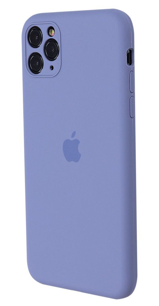 Apple Silicone Case for iPhone 11 Pro Lavender Grey (With Camera Lens Protection)