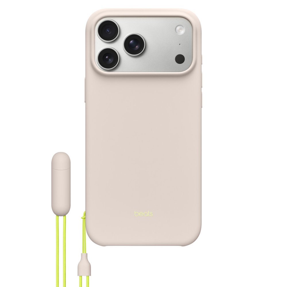 Beats iPhone 17 Pro Max Case with MagSafe and Camera Control Lime Stone