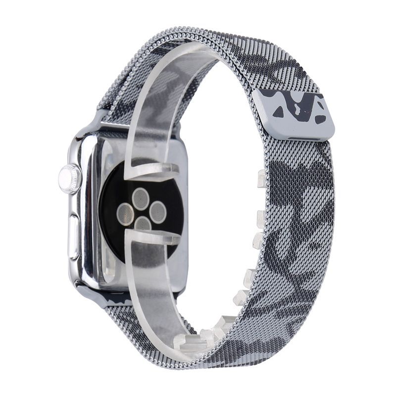 Milanese Loop for Apple Watch 38/40mm Comouflage Gray