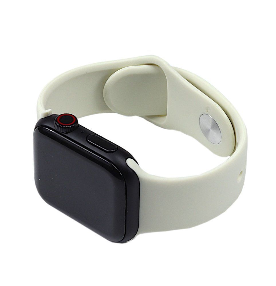 Silicone Watch Band for for Apple Watch 42/44mm S/M Antique White
