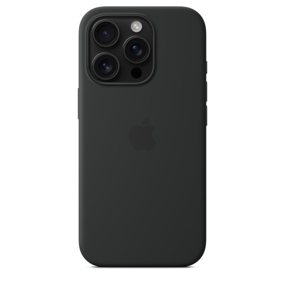 Apple Silicone Case 1:1 for iPhone 16 Pro Black