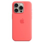 Apple Silicone Case 1:1 for iPhone 15 Pro with MagSafe Guava