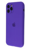 Apple Silicone Case for iPhone 12 Deep Purple (With Camera Lens Protection)