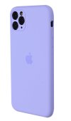 Apple Silicone Case for iPhone 11 Pro Max Elegant Purple (With Camera Lens Protection)