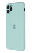 Apple Silicone Case for iPhone 11 Pro Max Gem Green (With Camera Lens Protection)