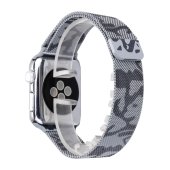 Milanese Loop for Apple Watch 38/40/41 mm Comouflage Gray