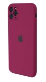 Apple Silicone Case for iPhone 12 Pro Violet (With Camera Lens Protection)