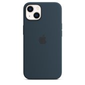 Apple Silicone Case 1:1 for iPhone 13 with MagSafe Abyss Blue