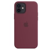 Apple Silicone Case 1:1 for iPhone 12 Mini with MagSafe Plum