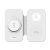 Choetech 3 in 1 Foldable Travel Charger Pad White